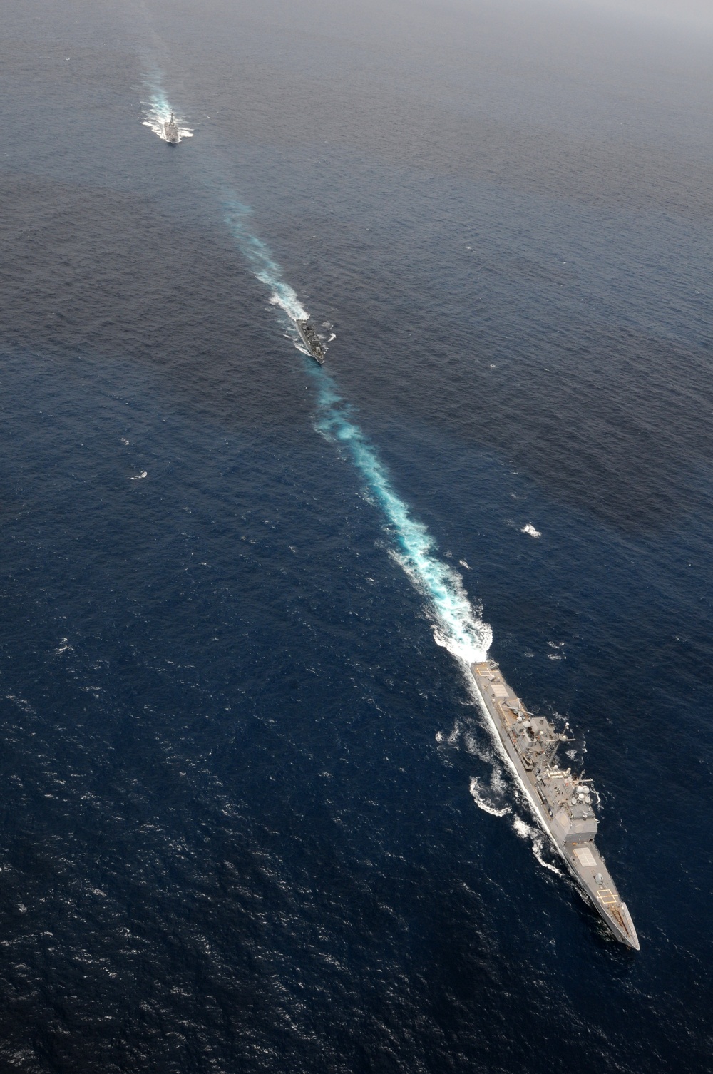 USS Ronald Reagan action