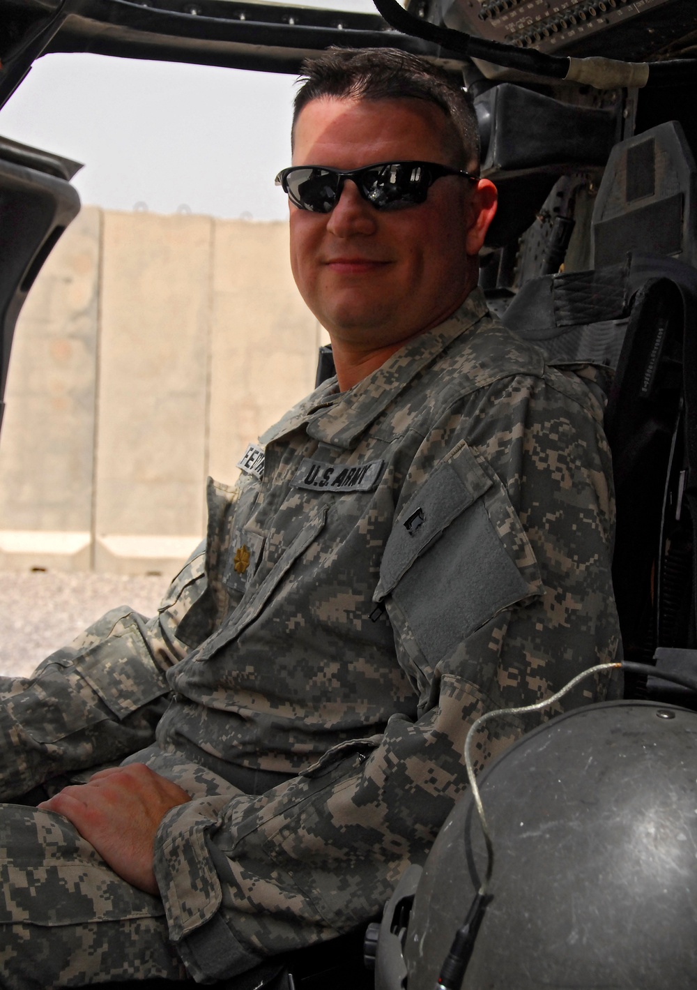 Staff officer by day, MEDEVAC pilot by night