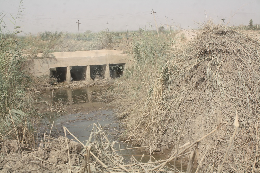 US forces, Iraqi leaders to repair complex canal system
