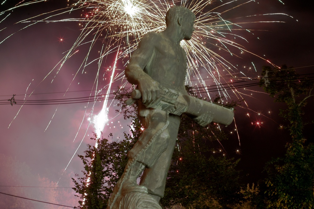 John Basilone Statue