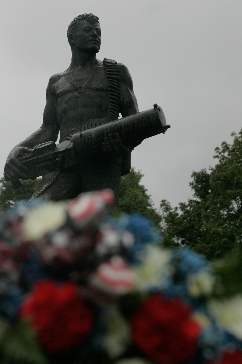 John Basilone Statue