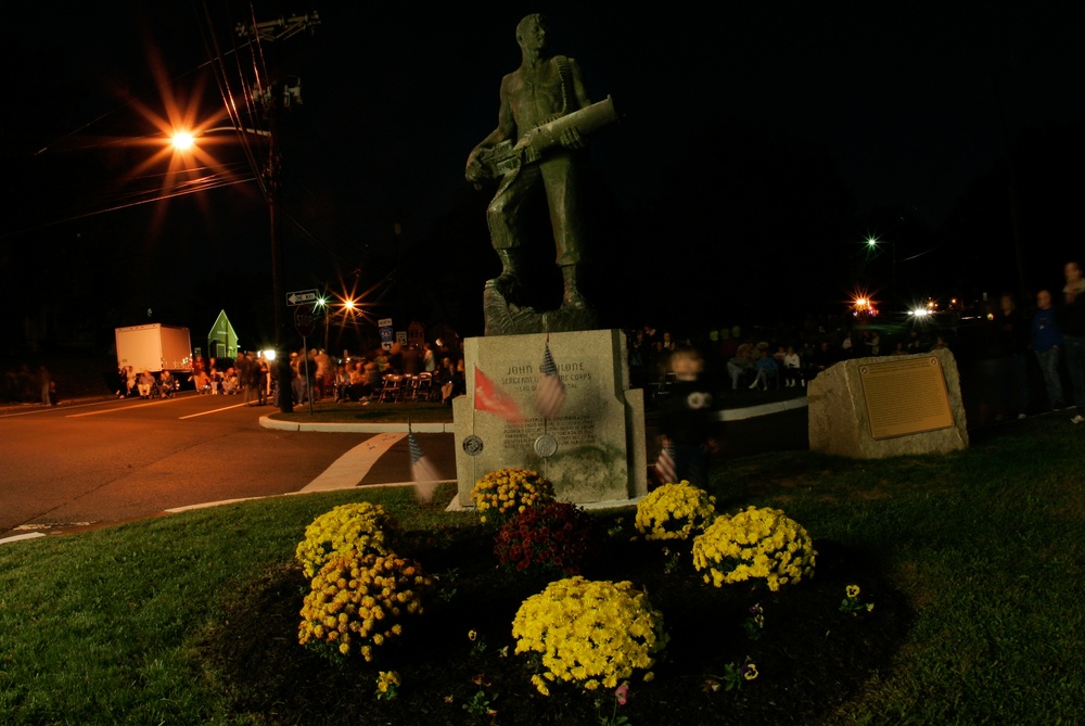 John Basilone Statue