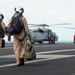 At sea aboard the USS Nimitz