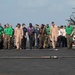 At sea aboard the USS Nimitz