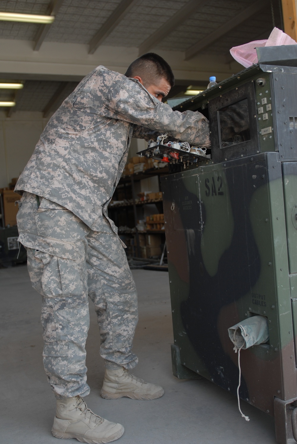 Maintenance Soldiers keep fight going strong