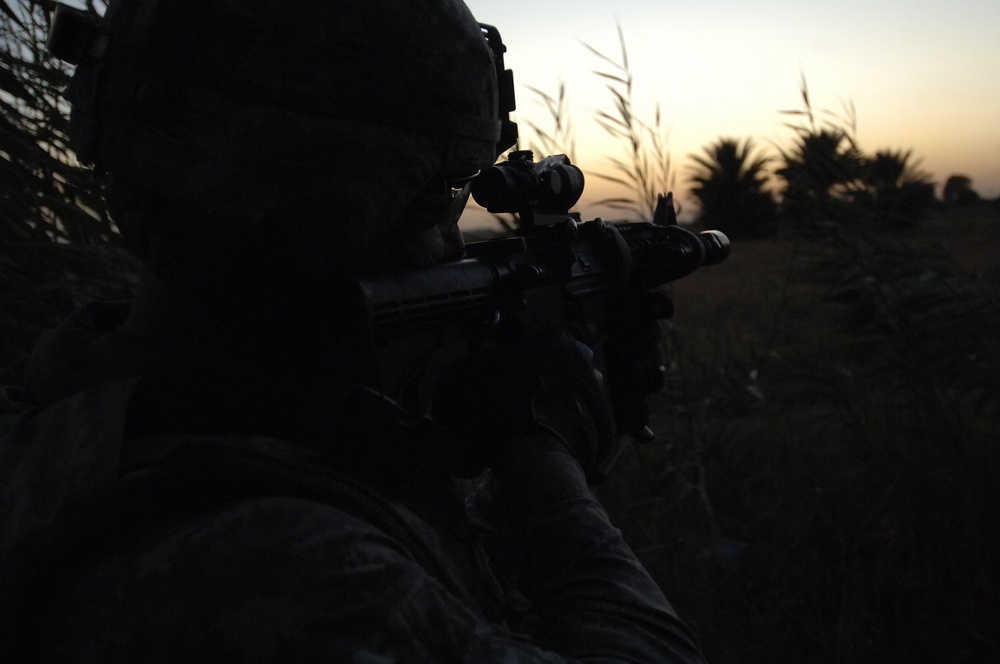 Weapons cache search