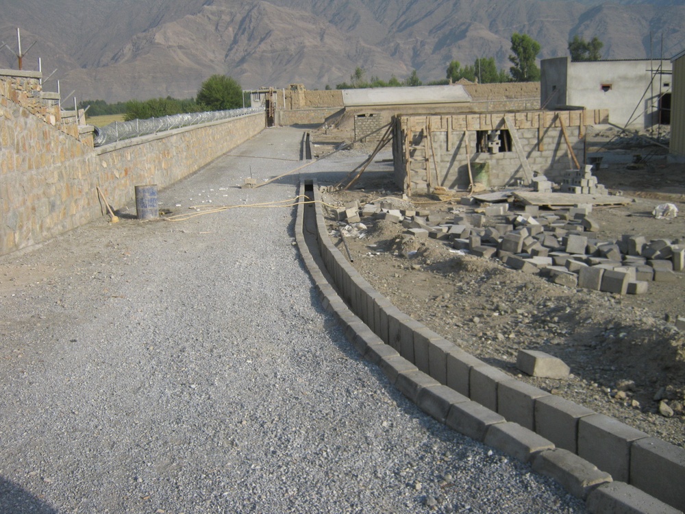 Construction in Khas Kunar