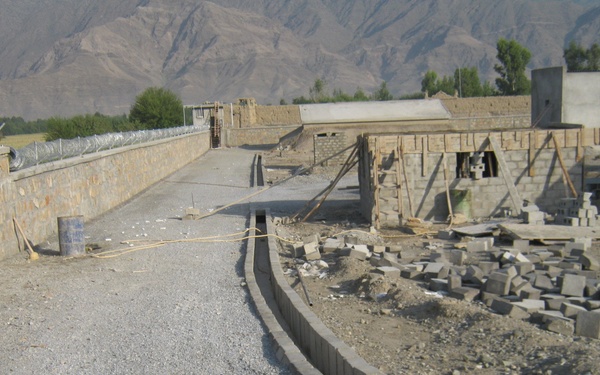 Construction in Khas Kunar