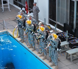 86th Engineer Dive Team Change of Command