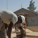 Naval Mobile Construction Battalion 22 working at Kandahar Airfield