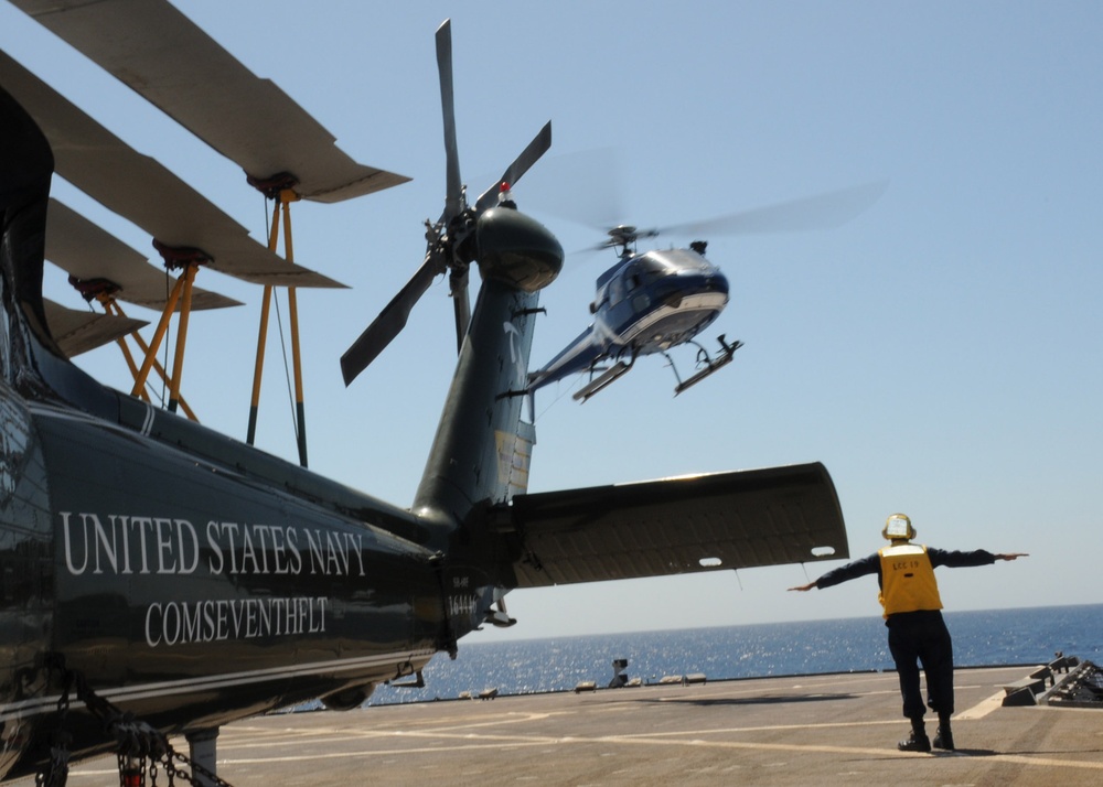 Life aboard the USS Blue Ridge