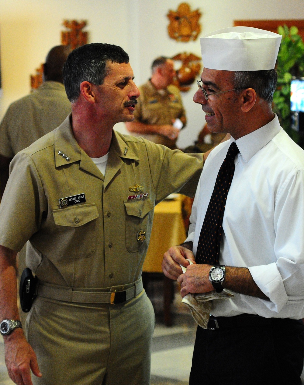 Navy installations commander visits NAS Sigonella