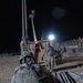 Soldiers remove temporary bridge near Amarah