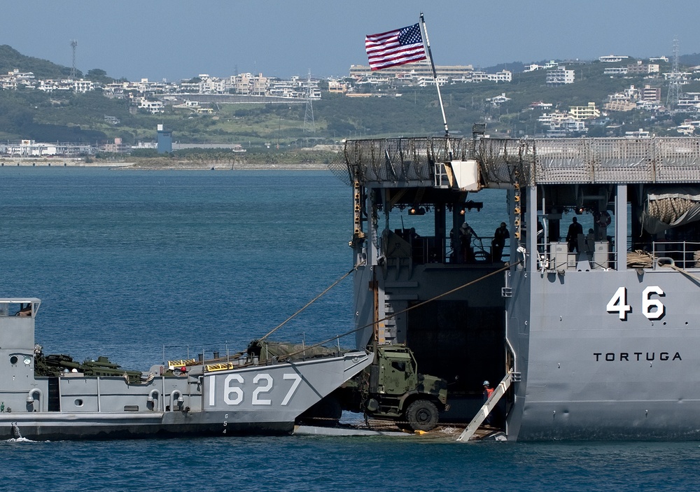 Transport to USS Tortuga