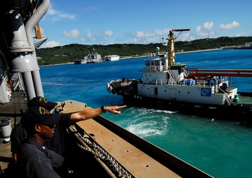 USS Harpers Ferry in Japan