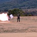 U.S. Soldiers fire rocket-propelled grenade launchers for training