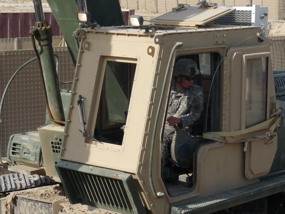 Engineers improve ammo dump