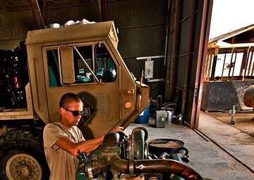 Keeping 1st ACB vehicles running