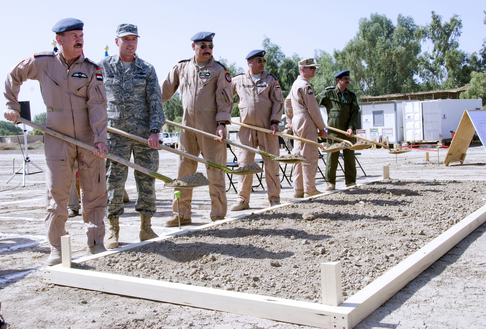 Ground Breaks on New Iraqi Air Force Operations Command Facility