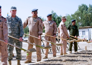 Ground Breaks on New Iraqi Air Force Operations Command Facility