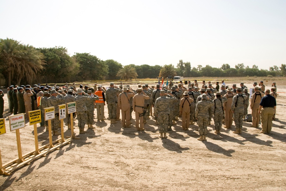 Ground Breaks on New Iraqi Air Force Operations Command Facility