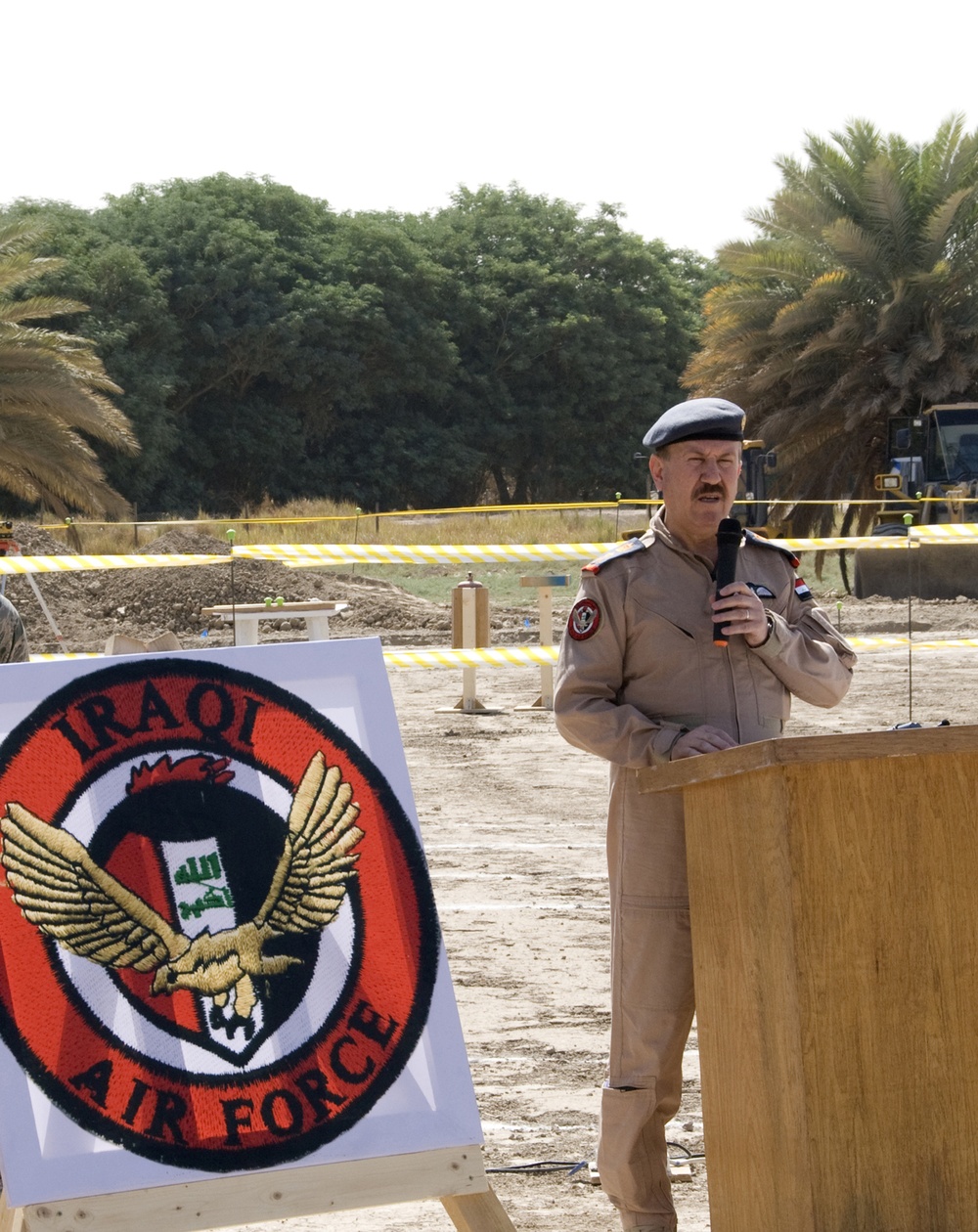 Ground Breaks on New Iraqi Air Force Operations Command Facility