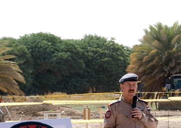 Ground Breaks on New Iraqi Air Force Operations Command Facility