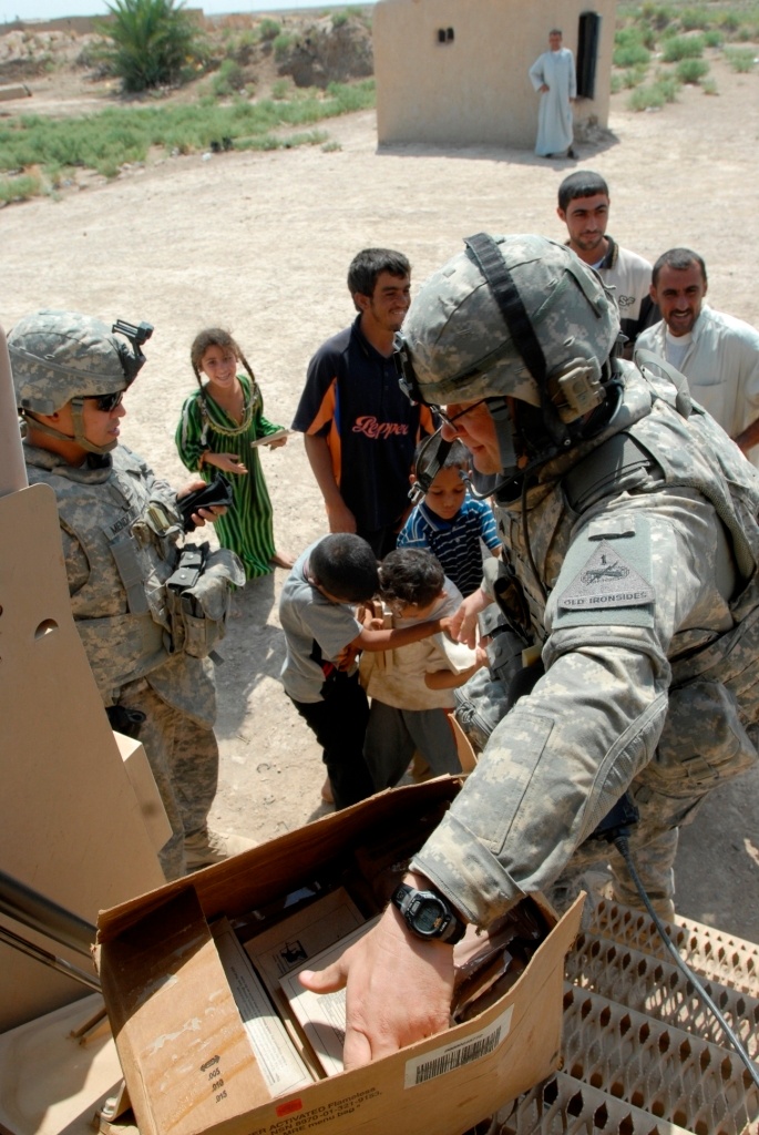 Team 'Tribal' delivers smiles to Iraqi children