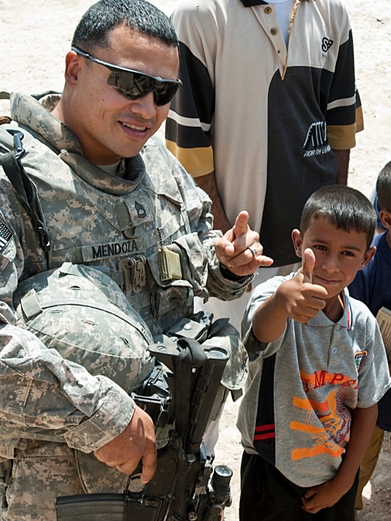 Team 'Tribal' delivers smiles to Iraqi children