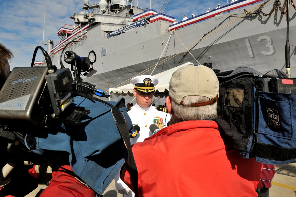 USS Nashville Decommissioning  Ceremony