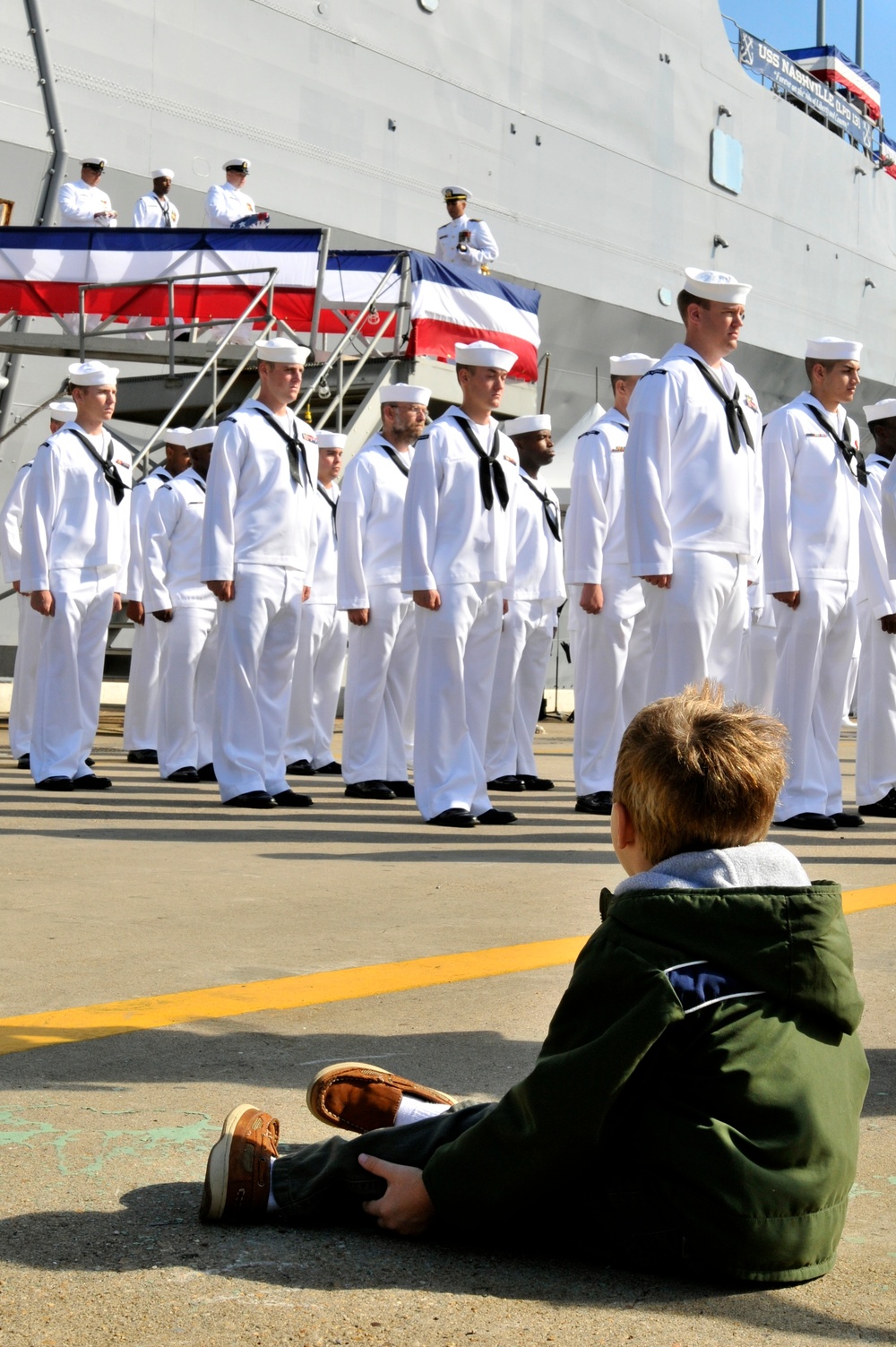 USS Nashville Decommissioning  Ceremony