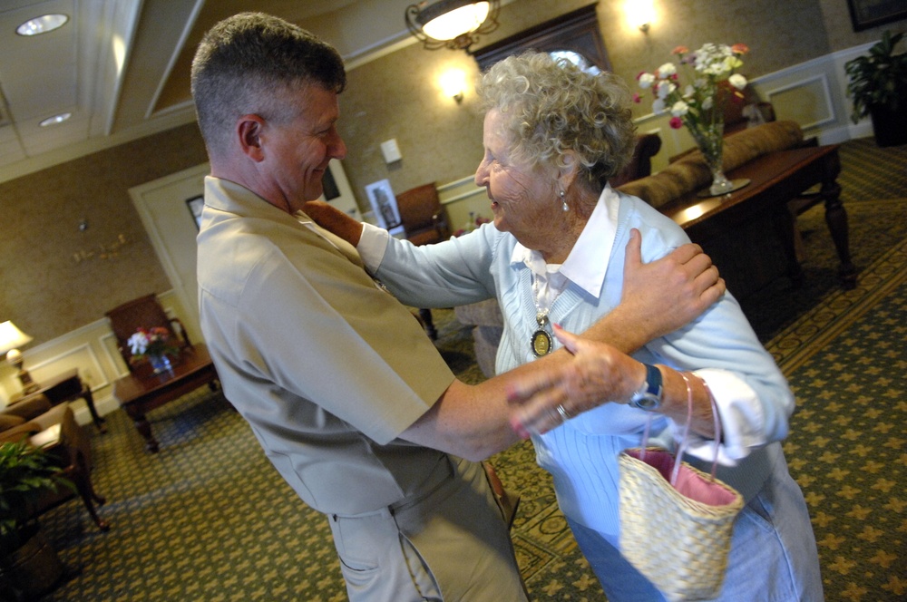 Master Chief Petty Officer of the Navy Rick West Florida Visit