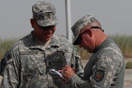 Multi-National Forces - Iraq CSM visits Highlander Soldiers