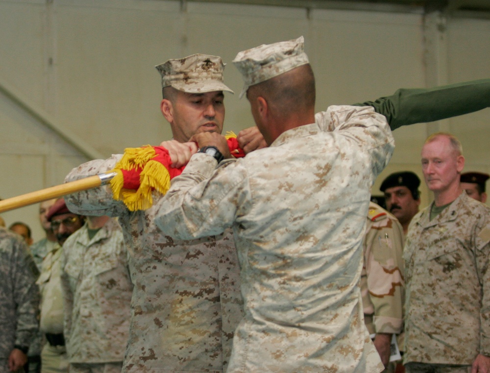 Six-year legacy of Marine  Corps regiments in Iraq followed by an Army brigade