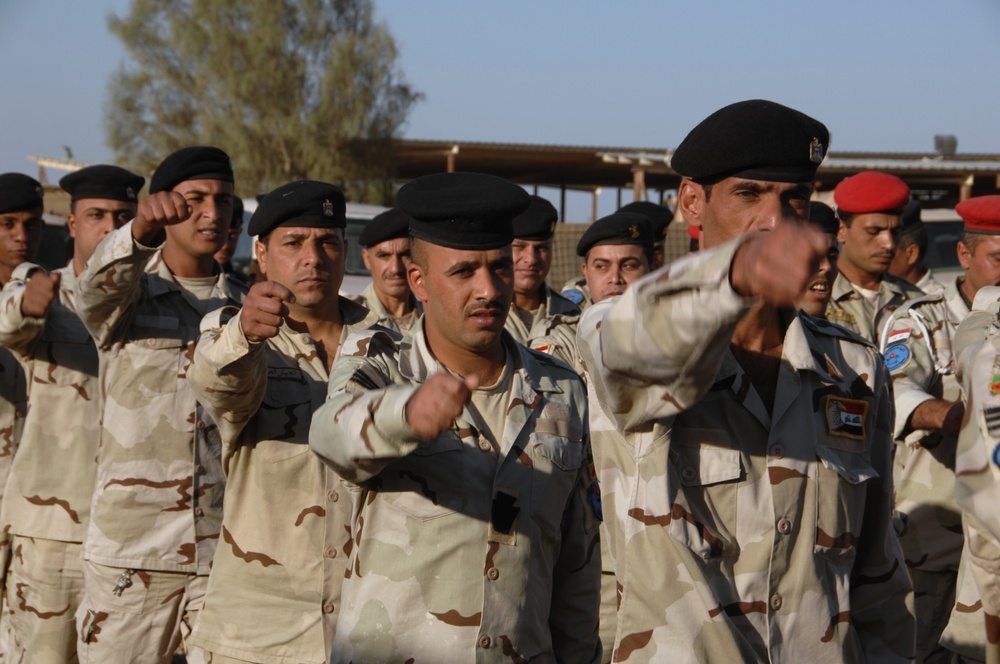 Iraqi army physical training