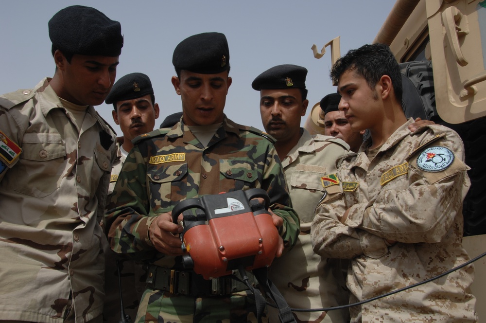Iraq Land Armor Vehicle training