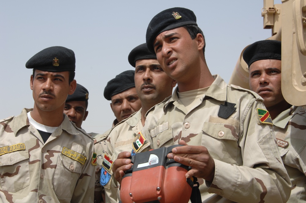 Iraq Land Armor Vehicle training