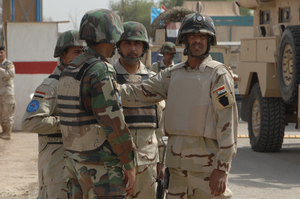 Iraq Land Armor Vehicle training