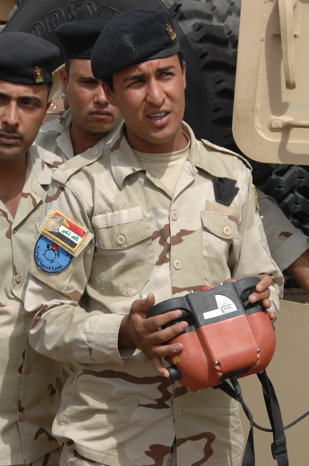 Iraq Land Armor Vehicle training