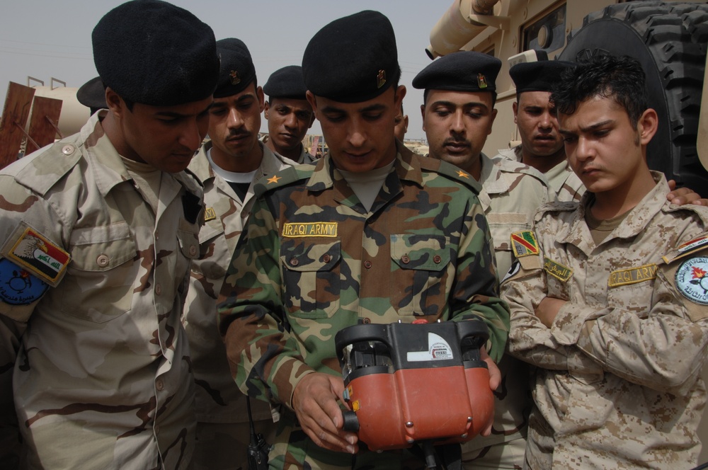 Iraq Land Armor Vehicle training