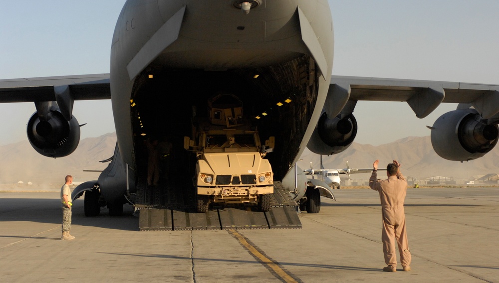 U.S. Air Force Delivers First M-ATV to Afghanistan