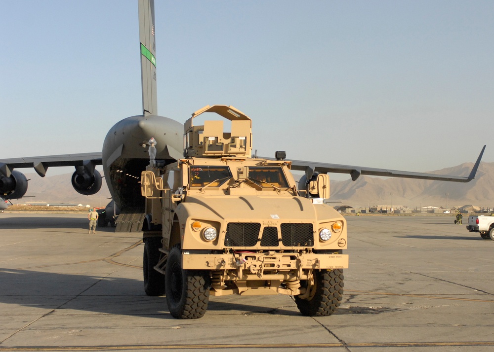 U.S. Air Force Delivers First M-ATV to Afghanistan
