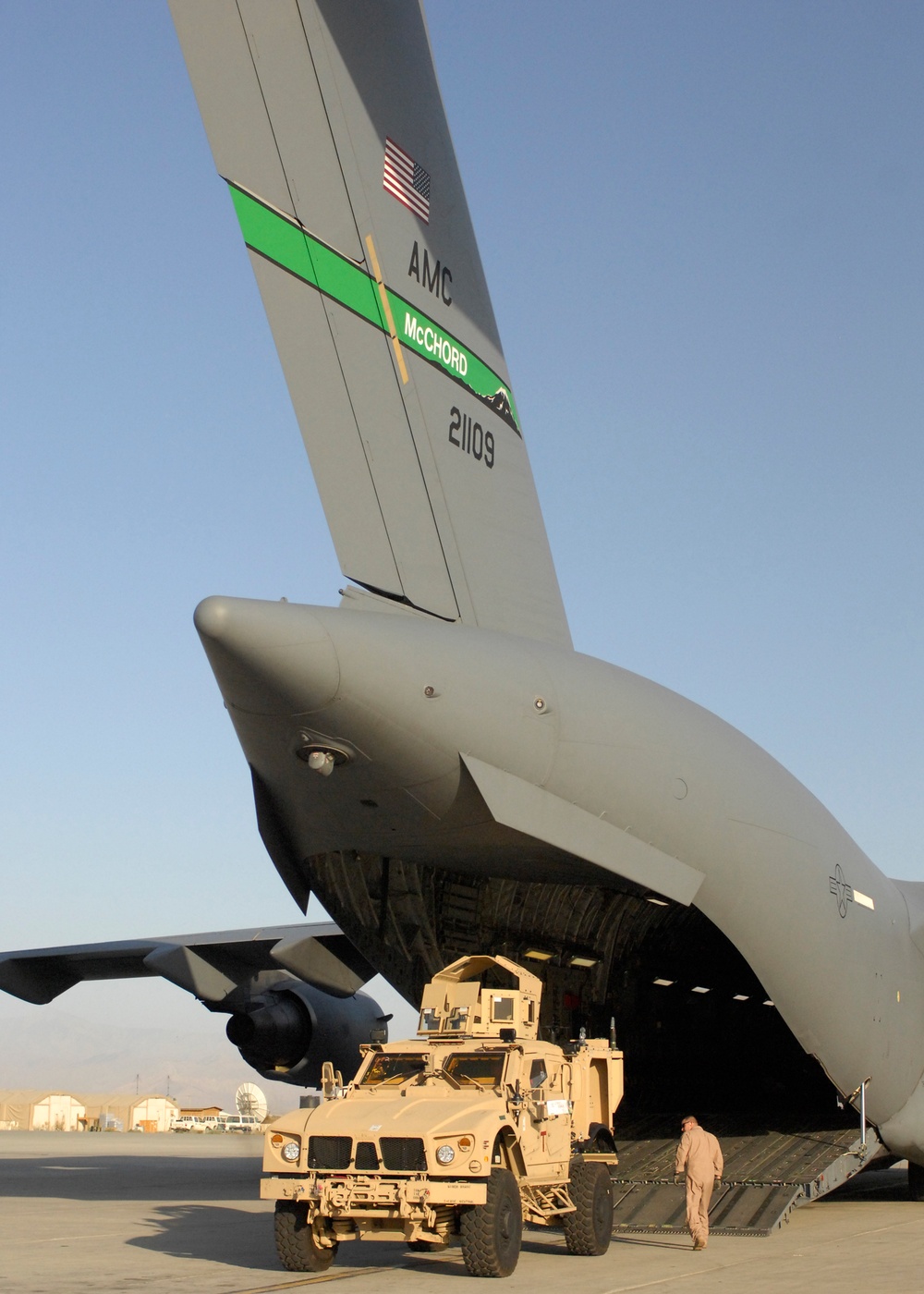 U.S. Air Force Delivers First M-ATV to Afghanistan