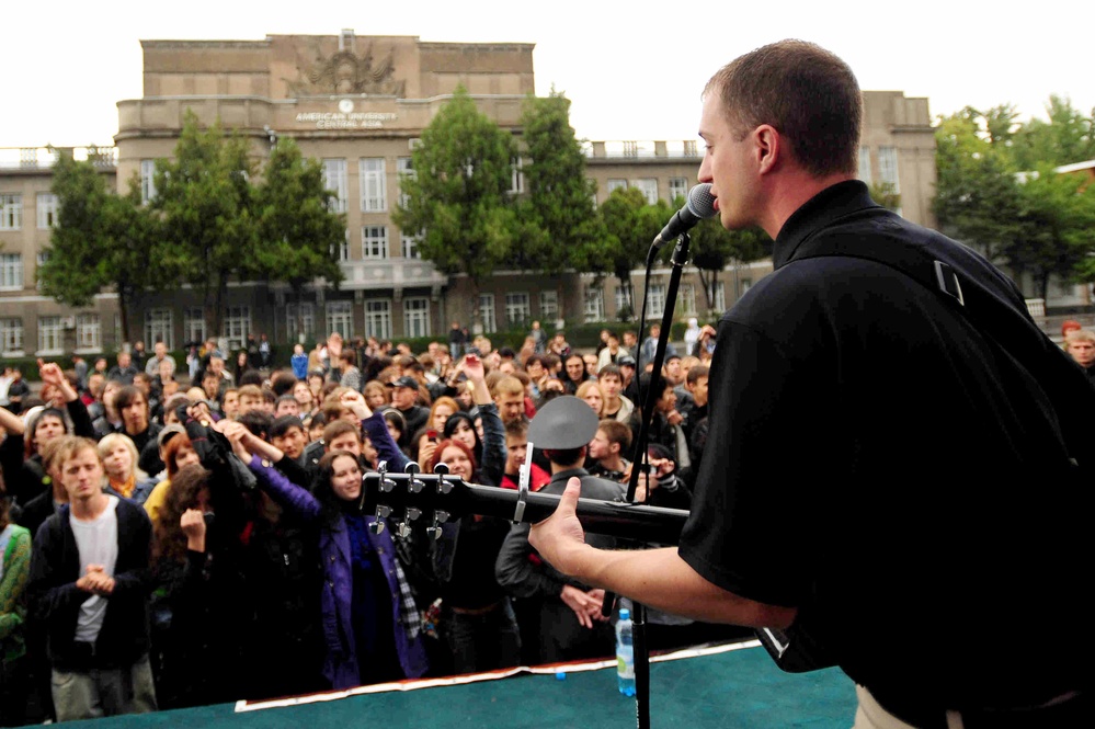 'Falcon' Band Rocks in Bishkek