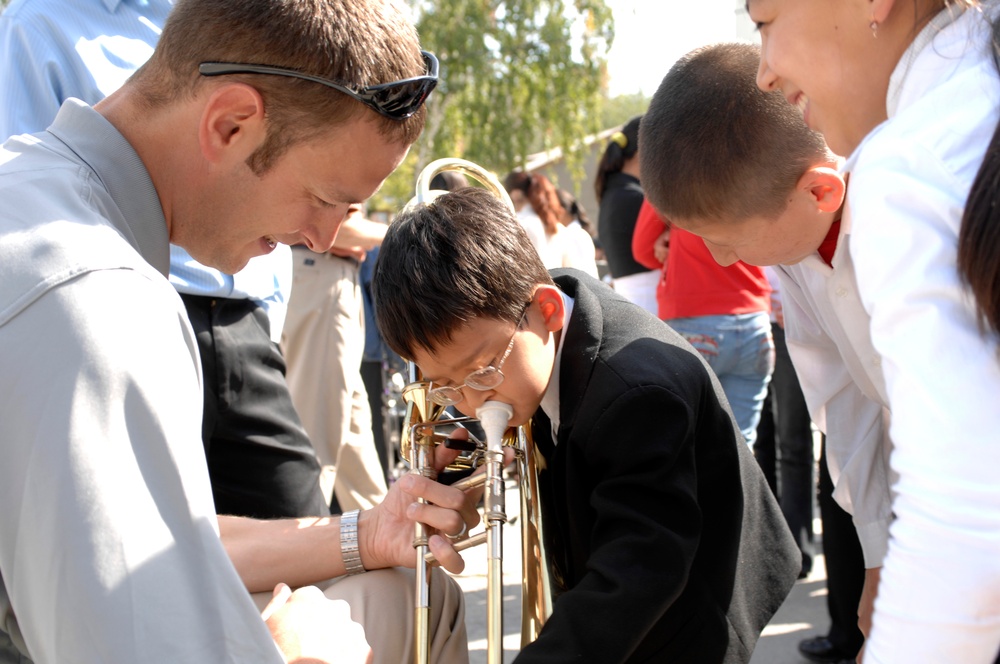 Trying the Trombone