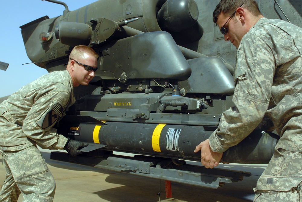 Armament crews keep Apaches ready for fight
