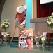 Tears Fall During Memorial Service Held for Fallen Marine