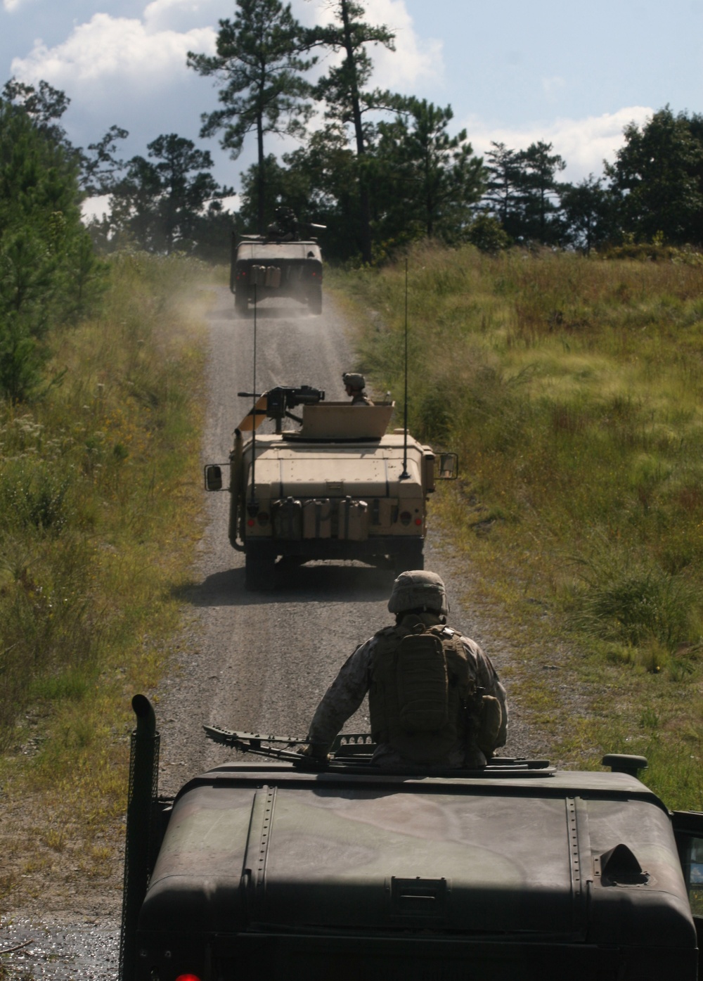 Hammer of the Battalion: Weapons Company Rolls Through Humvee Attack Course