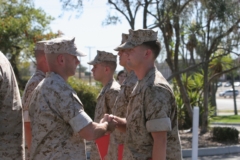 Promotion ceremony