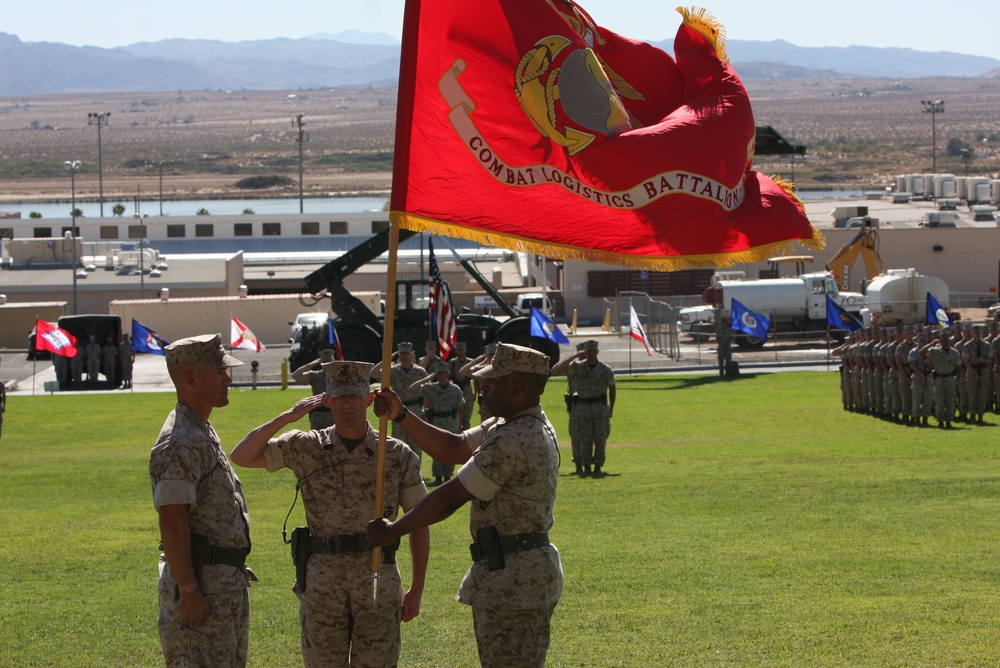 CLB-7 receives new commander after return from Iraq